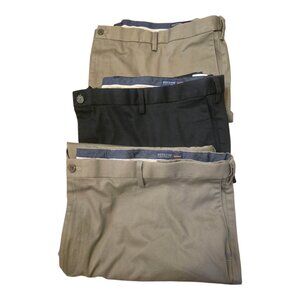 3 Pair of Men's Flex Comfort DOCKERS Classic Signature Khaki's sz 54x32